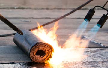 Steel Bank asphalt flat roofing repairs